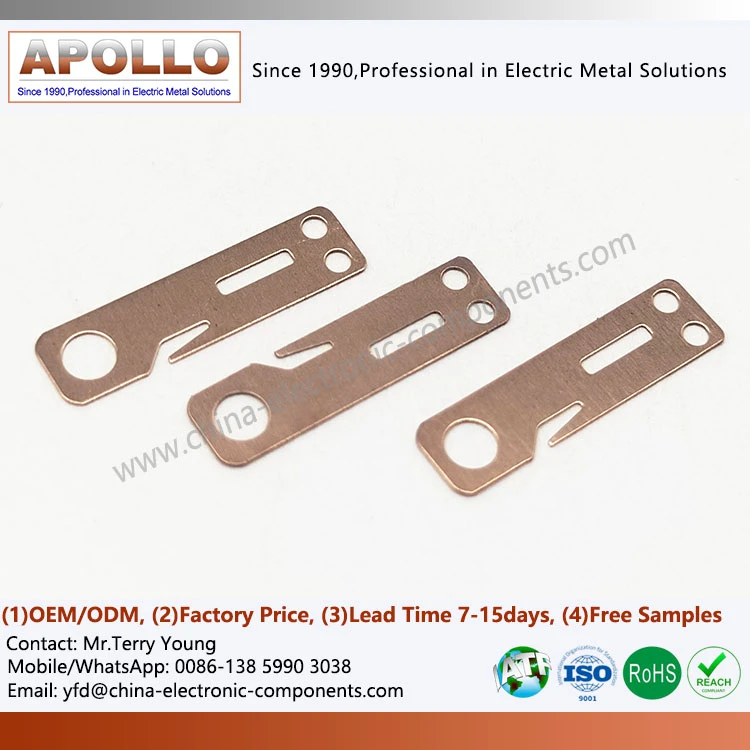 Beryllium Copper Sheet Stamping Beryllium Copper Sheet Stamping