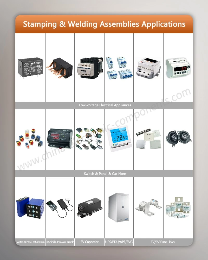 Electrical Metal Stamping and Welding Assemblies Applications Electrical Metal Stamping and Welding Assemblies Applications