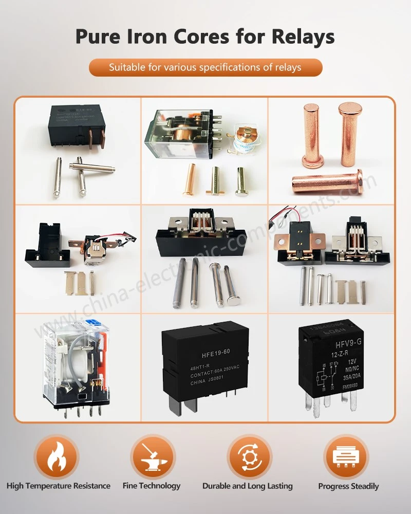 DT4C Iron Core for Latching Relay Suitable for various specifications of relays DT4C Iron Core for Latching Relay Suitable for various specifications of relays
