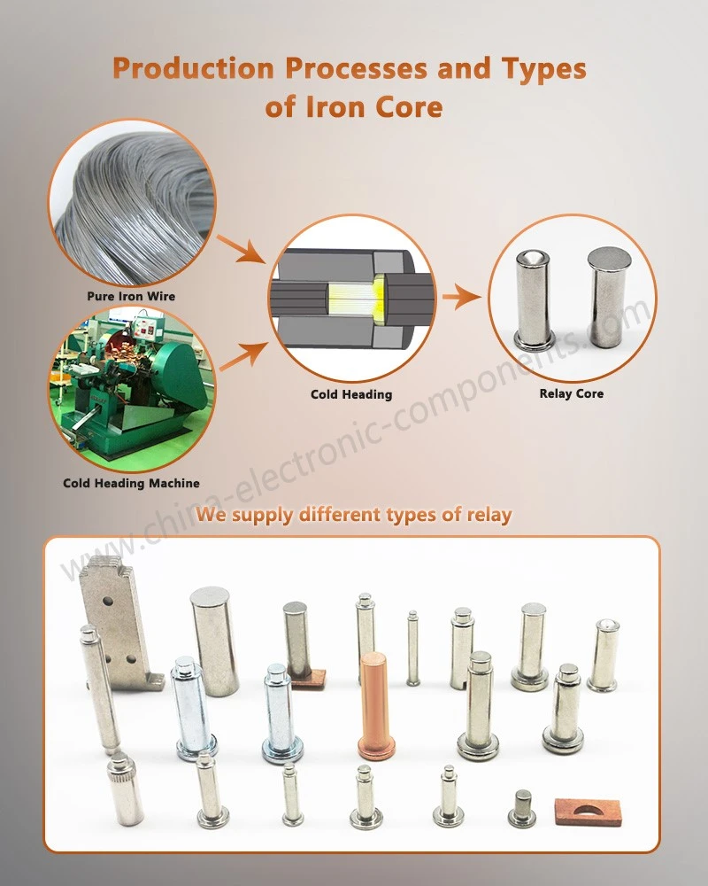 Production Processes and Types of Nickel Plating Relay Core Production Processes and Types of Nickel Plating Relay Core